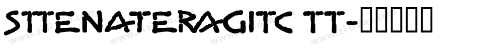 StenbergITC TT字体转换